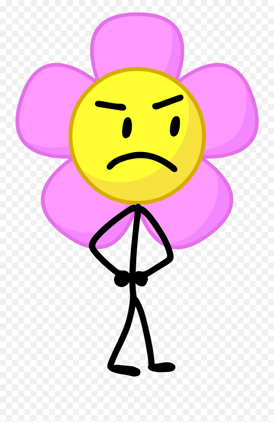 Flower Battle For Dream Island Wiki Fandom - Bfb Flower Emoji,Flower Transparent