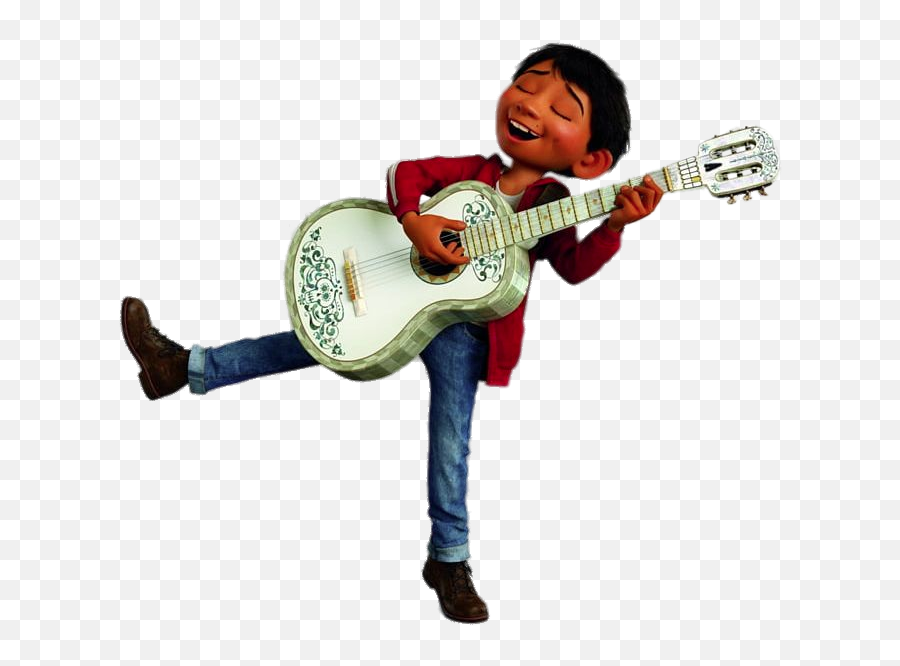 Check Out This Transparent Miguel De Rivera Playing On - Miguel Coco Png Emoji,Acoustic Guitar Png