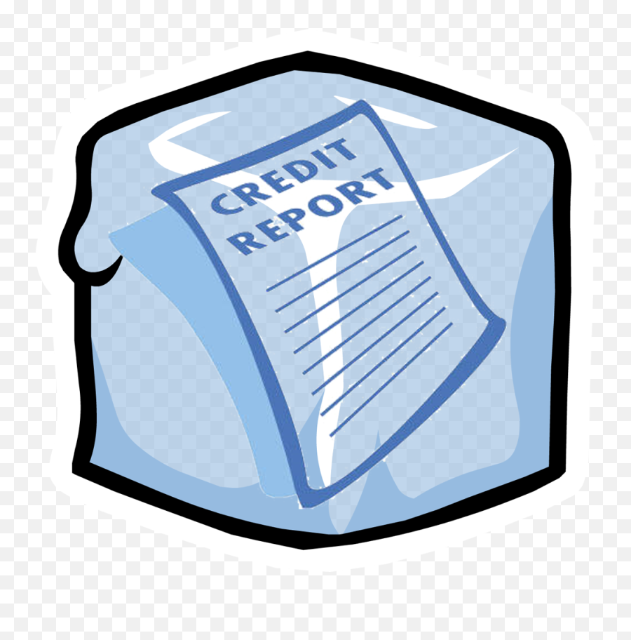 Credit Report Report Clipart - Credit Report Freeze Clipart Emoji,Report Clipart
