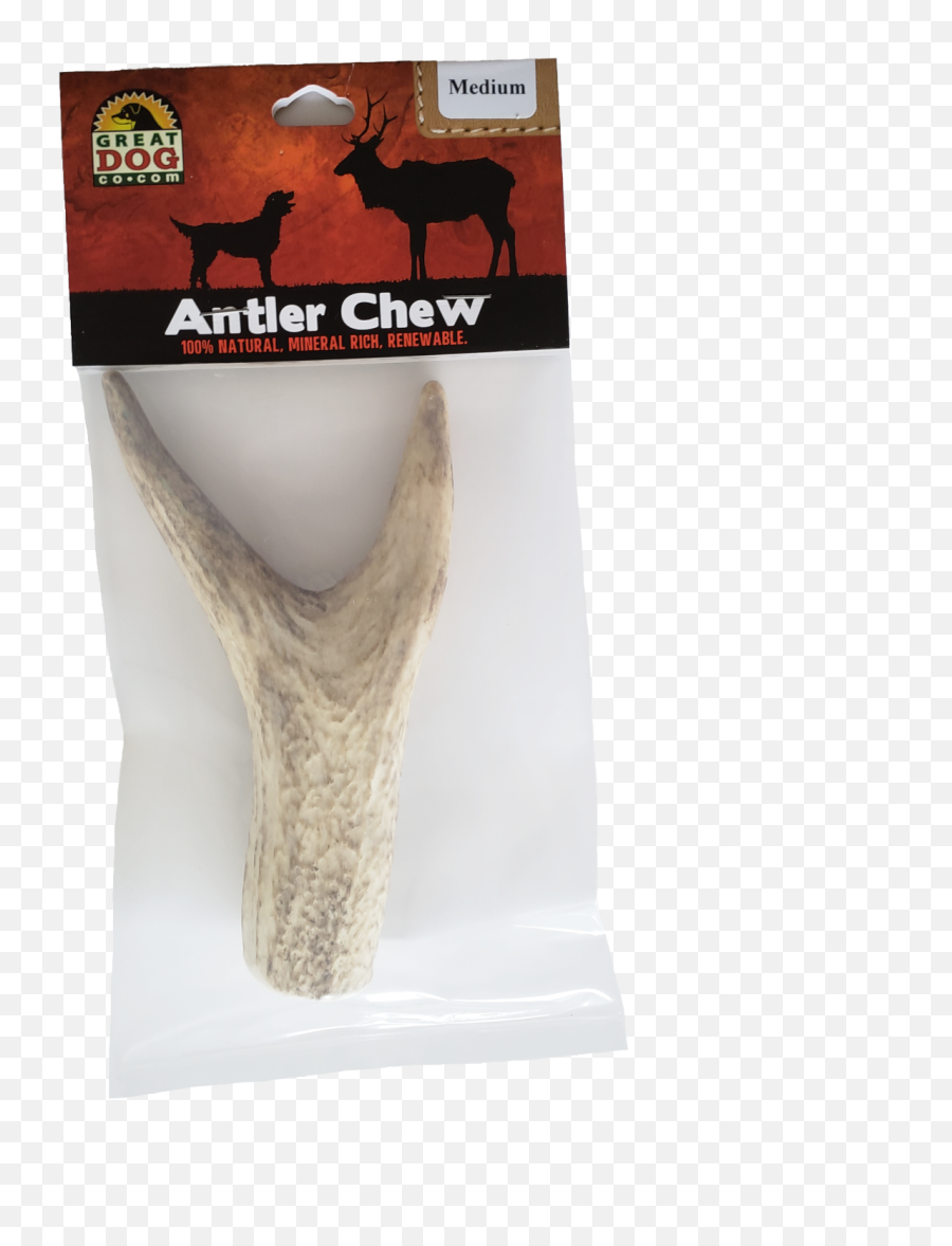Great Dog Red Deer Antler Chew - Medium Best For Dogs 3065 Lbs Sourced And Made In Usa Emoji,Deer Antler Logo