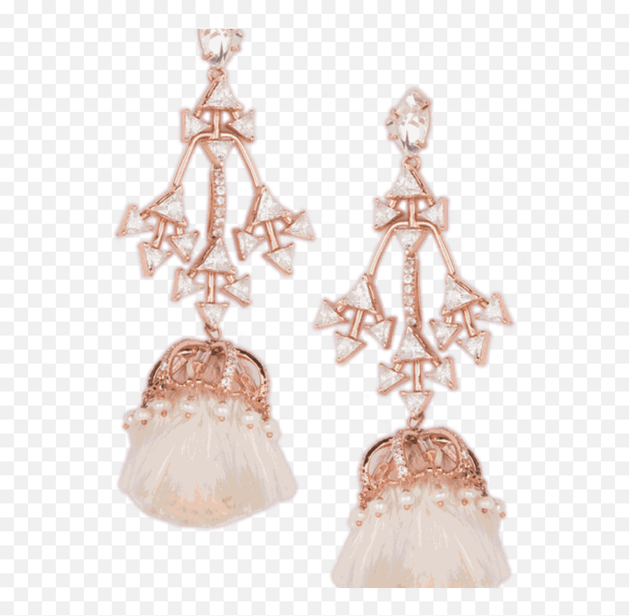 Empress Tassel Earrings - Earring Transparent Png Free Emoji,Transparent Earrings