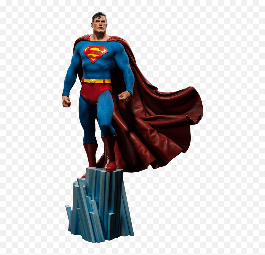 Sideshow Collectibles Superman Premium Format Figure Emoji,Superman Cape Png