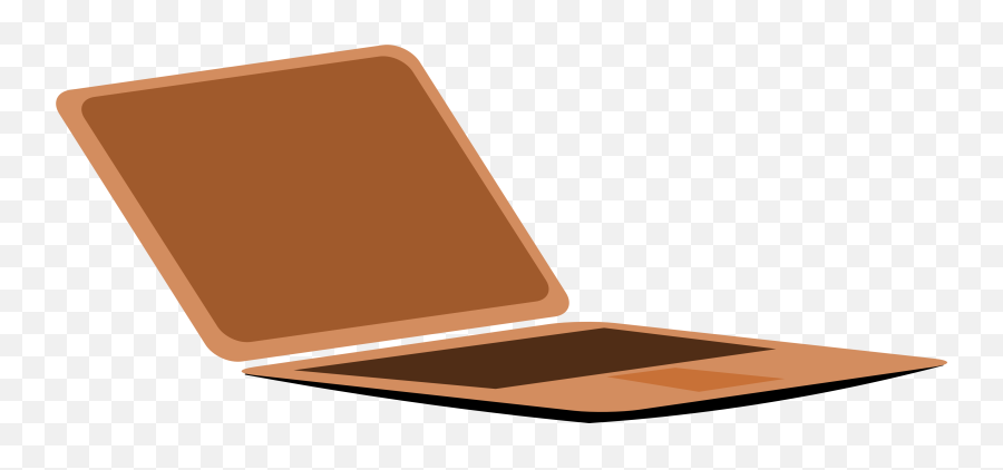 Icon Of A Brown Laptop Clipart - Brown Laptop Clipart Emoji,Laptop Clipart