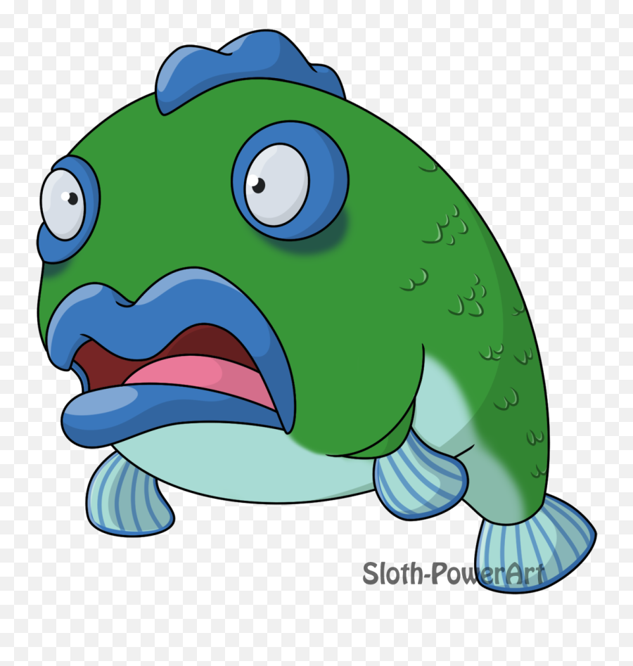 Download Scared Fish - Cartoon Fish Scared Transparent Png Emoji,Scared Png