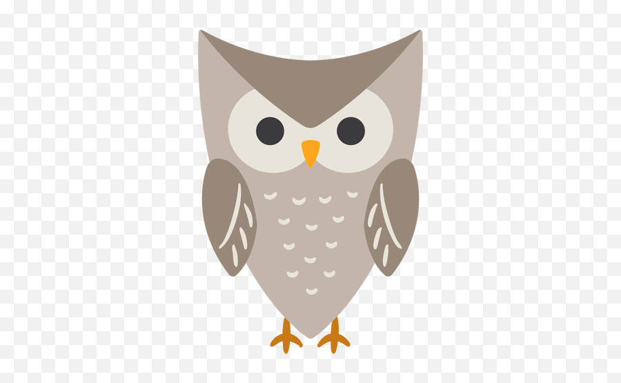 Owl Grey Eyes Open Flat Transparent Png U0026 Svg Vector Emoji,Owl Eyes Clipart