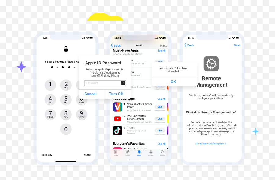 Official Mobitrix Lockaway - Unlock Iphone Passcode Bypass Emoji,Ipad Stuck On Itune Logo