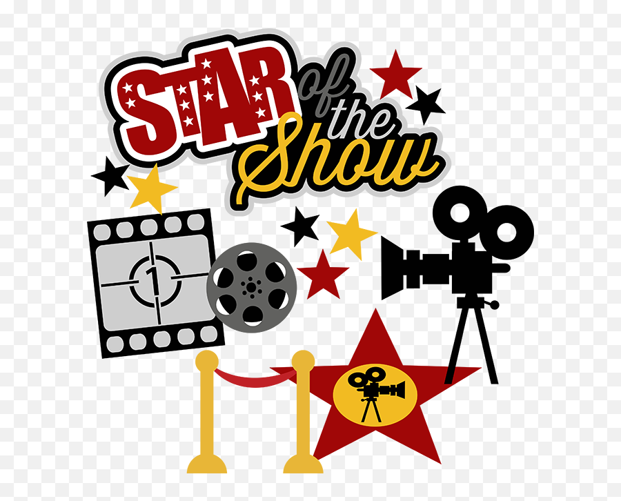 Pin On Cricutgypsy - Star Of The Show Transparent Emoji,Movie Theater Clipart