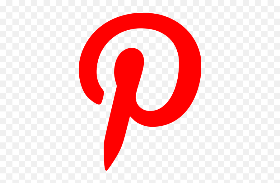 Red Pinterest Icon - Bond Street Station Emoji,Pinterest Logo Png