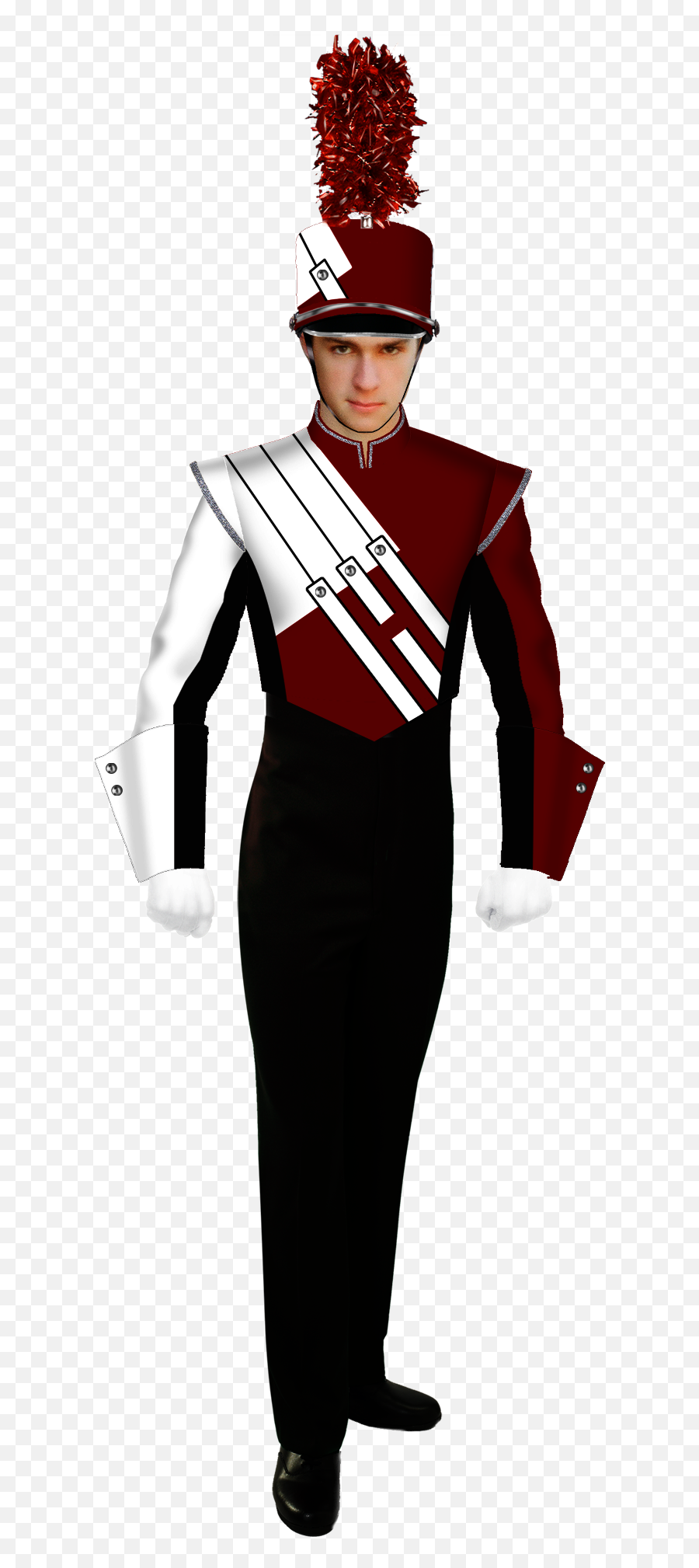 Marching Band Uniforms Color Guard Costumes Band - Full Emoji,Marching Band Clipart