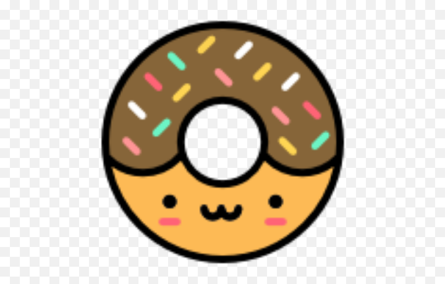 Cute Donuts Clipart - Full Size Clipart 1287586 Pinclipart Food Donut Cute Drawings Emoji,Donuts Clipart