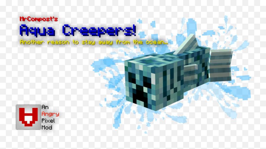 Aqua - Vertical Emoji,Minecraft Creeper Png