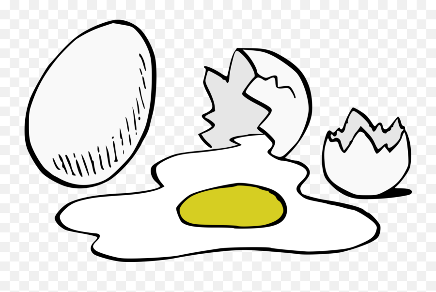 Chicken Deviled Egg Black And White - Eggs Food Clipart Black And White Emoji,Food Clipart Black And White