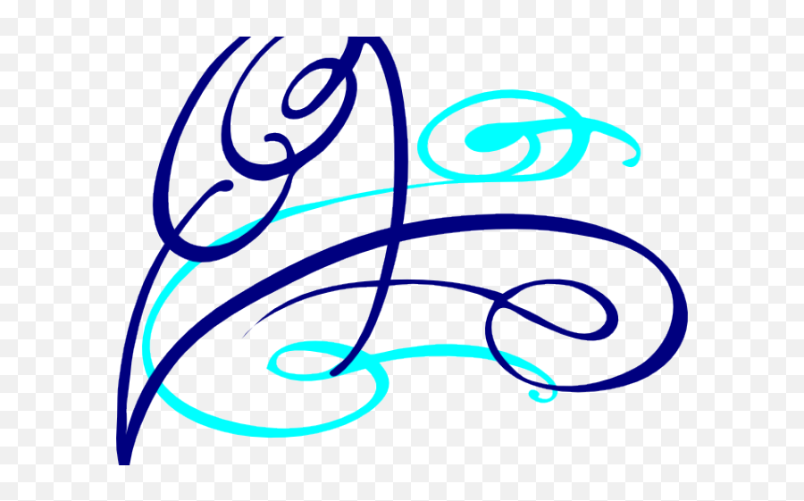 Decorative Line Blue Clipart Decorative Swirl - Swirl Clip Decorative Swirl Svg Emoji,Decorative Lines Clipart