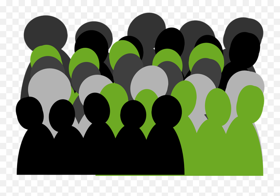 Group People Crowd - Free Vector Graphic On Pixabay Gathering Png Emoji,Group Of People Png