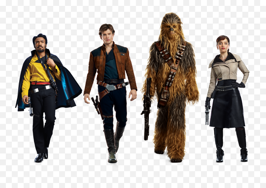 Characters Of Solo A Star Wars Story - Lando Calrissian Emoji,Chewbacca Png