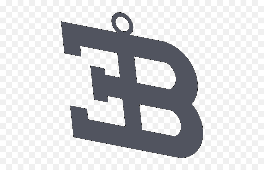 Download Bugatti Logo Keychain - Vertical Emoji,Bugatti Logo