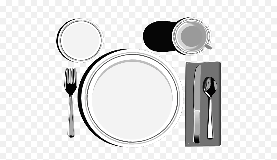 Table Setting Clipart Png Transparent - Table Setting Clipart Emoji,Setting Clipart