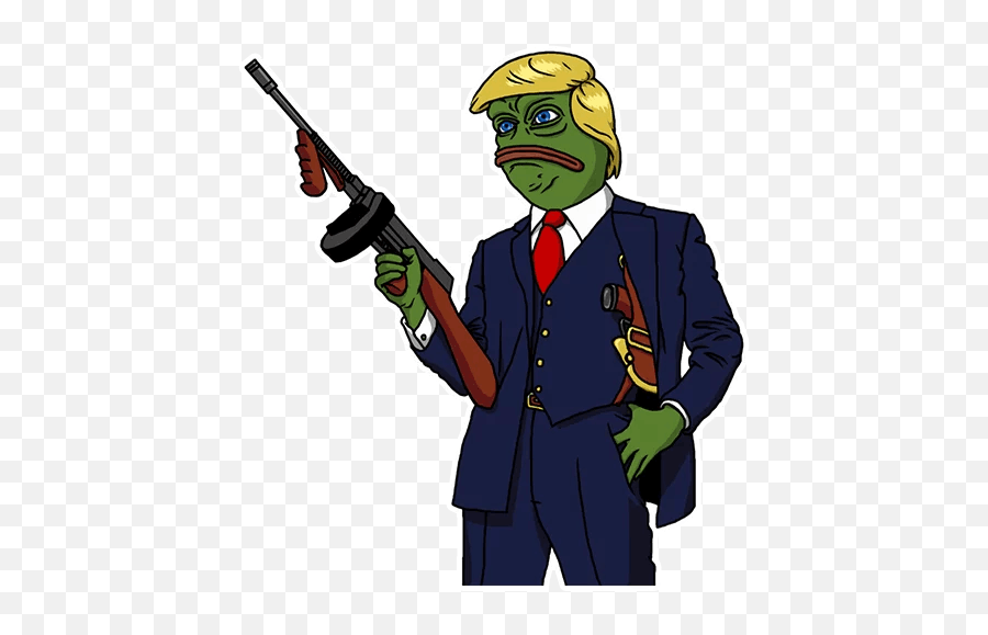 Download Shirt Pepe Profession Frog - Transparent Pepe Gun Emoji,Pepe Transparent Background
