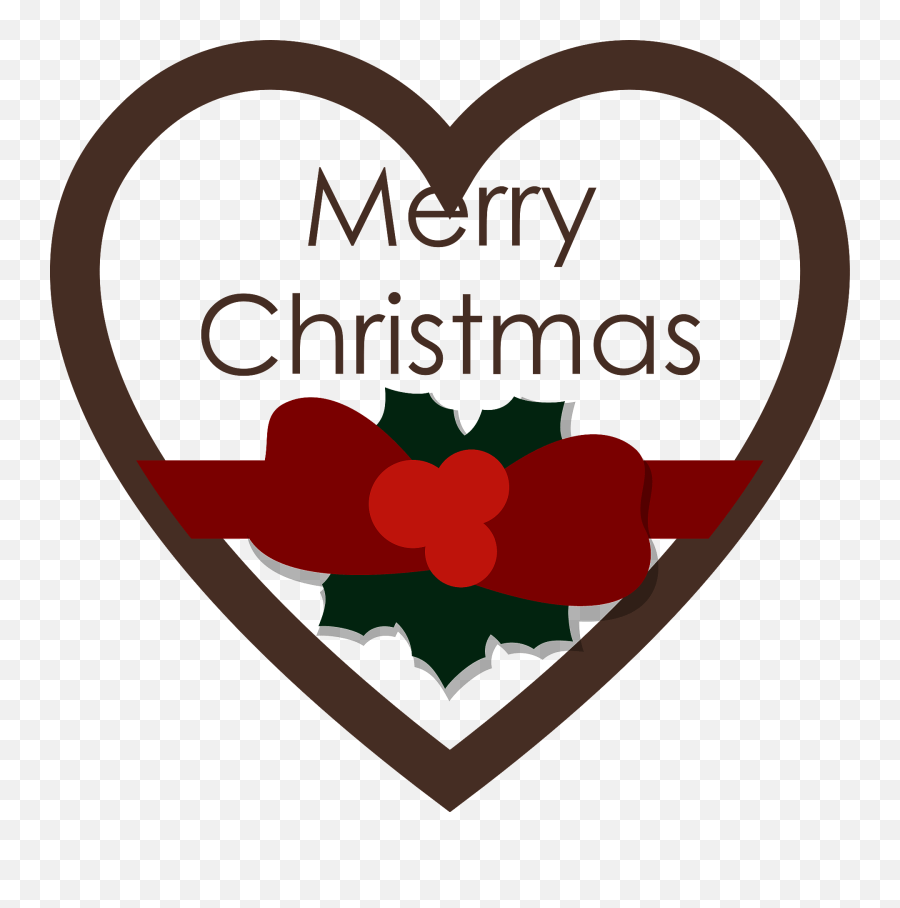 Christmas Heart Clipart - Lovely Emoji,Heart Clipart