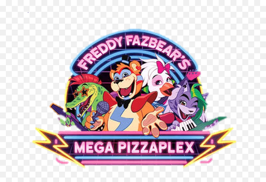 Freddy Fazbears Mega Pizza Plex Png - Fnaf Security Brech Animation Emoji,Pizza Planet Logo