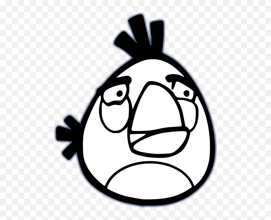 Cartoon Character Of Angry Bird - Clip Art Library Emoji,Angrybird Clipart