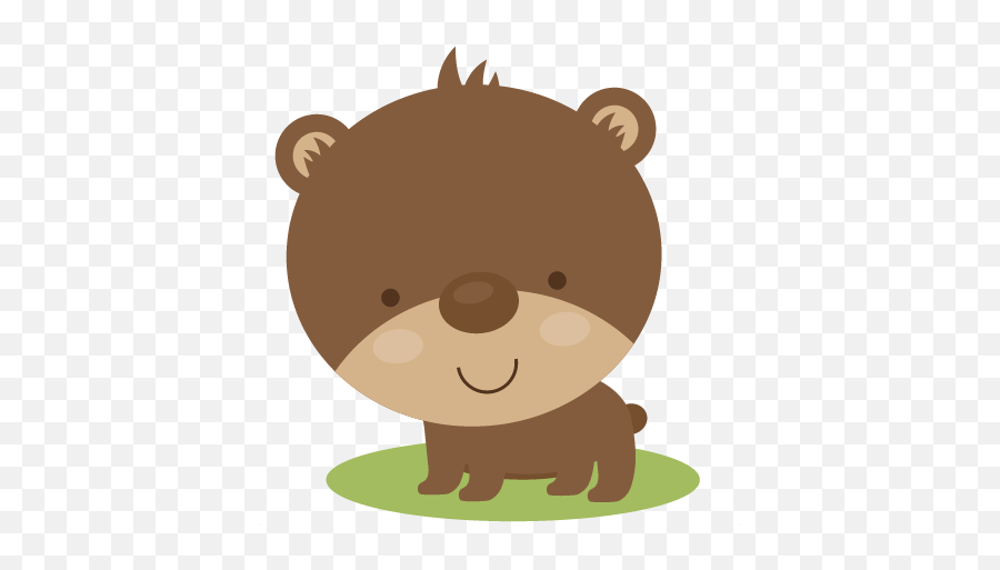 Cute Bear Clipart Free Clipart Images - Bear Woodland Animals Clipart Emoji,Bear Clipart