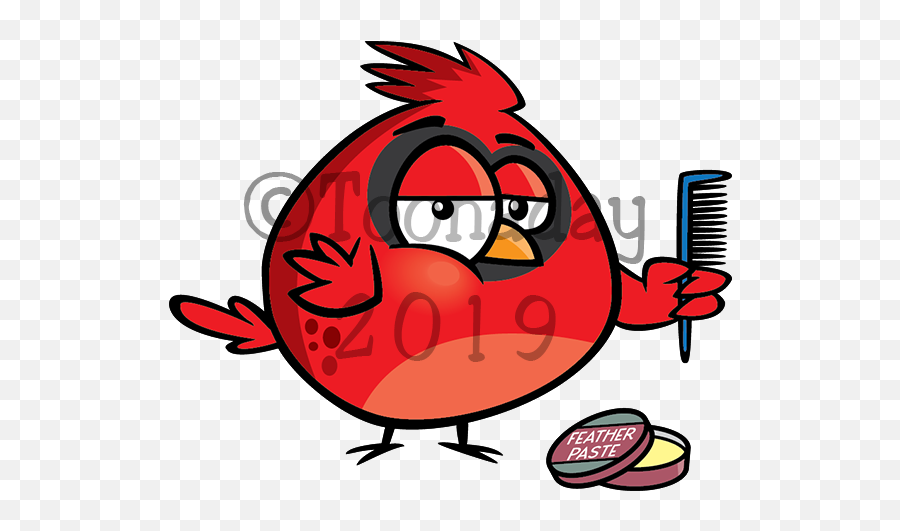 Cardinal - Toonaday Cardinal Emoji,Cardinal Png