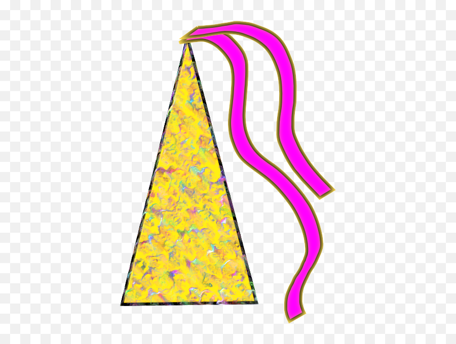 Colored Party Hat Png Clip Art Colored Party Hat - Party Hat Emoji,Party Hat Clipart