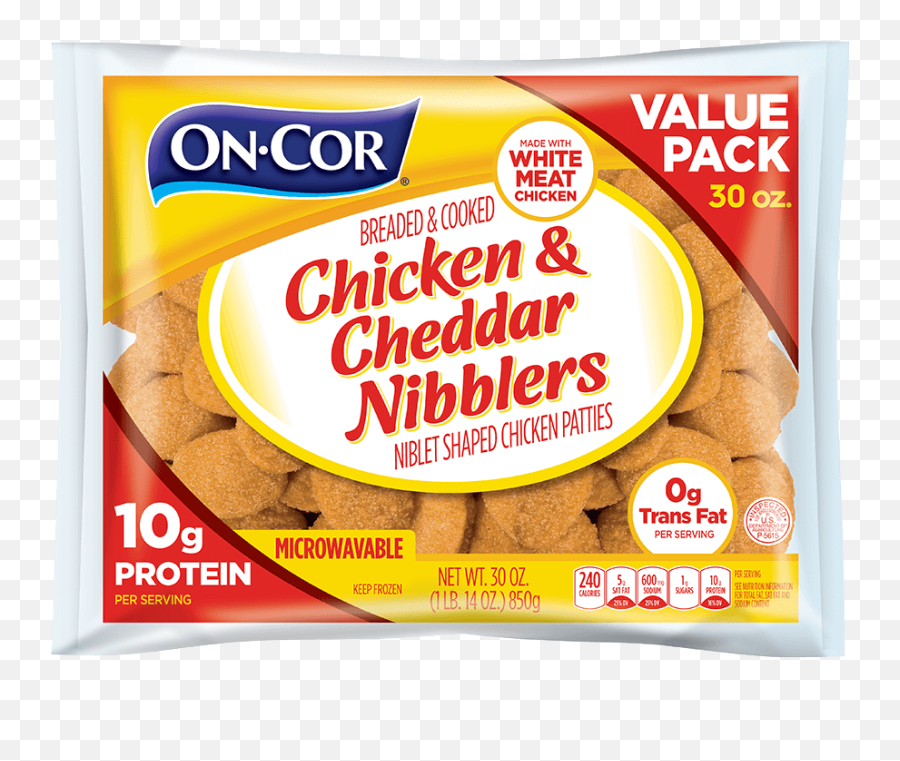 On - Cor Chicken Cheddar Nibblers Emoji,Chicken Nugget Transparent