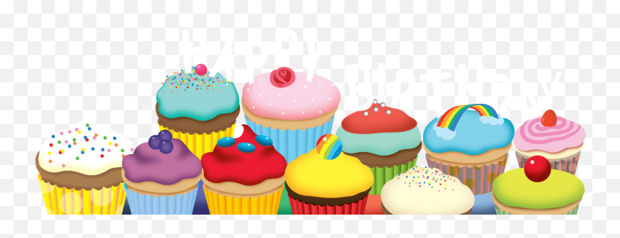 Download Birthday Cupcakes - Cupcakes Birthday Png Png Image Emoji,Birthday Cupcake Png