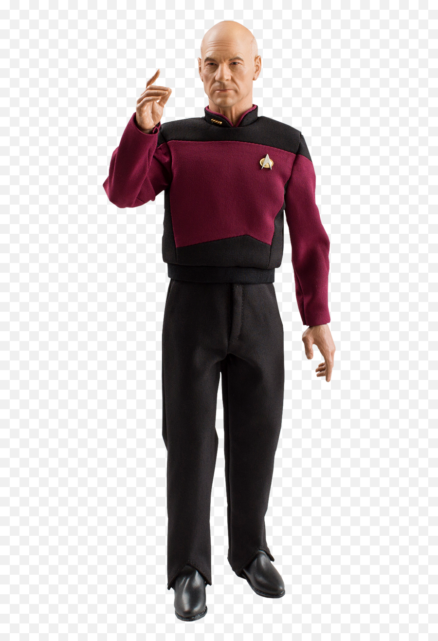 Star Trek The Next Generation Captain Jean - Luc Picard 16 Emoji,Star Trek Next Generation Logo