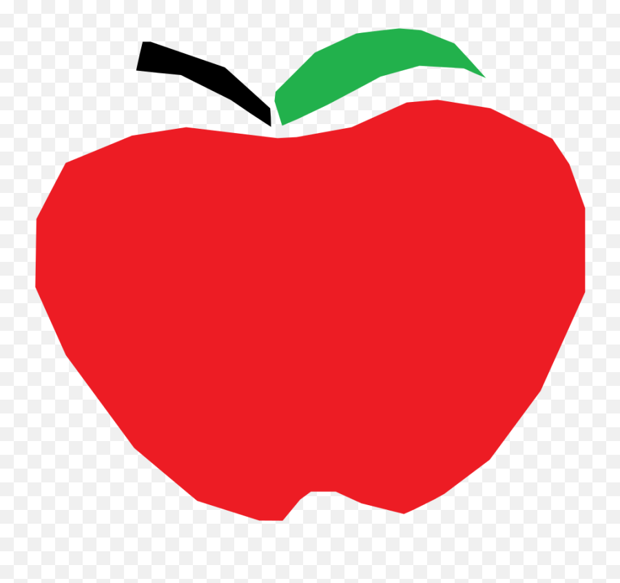 Onlinelabels Clip Art - Apple Refixed Emoji,Apple Heart Clipart