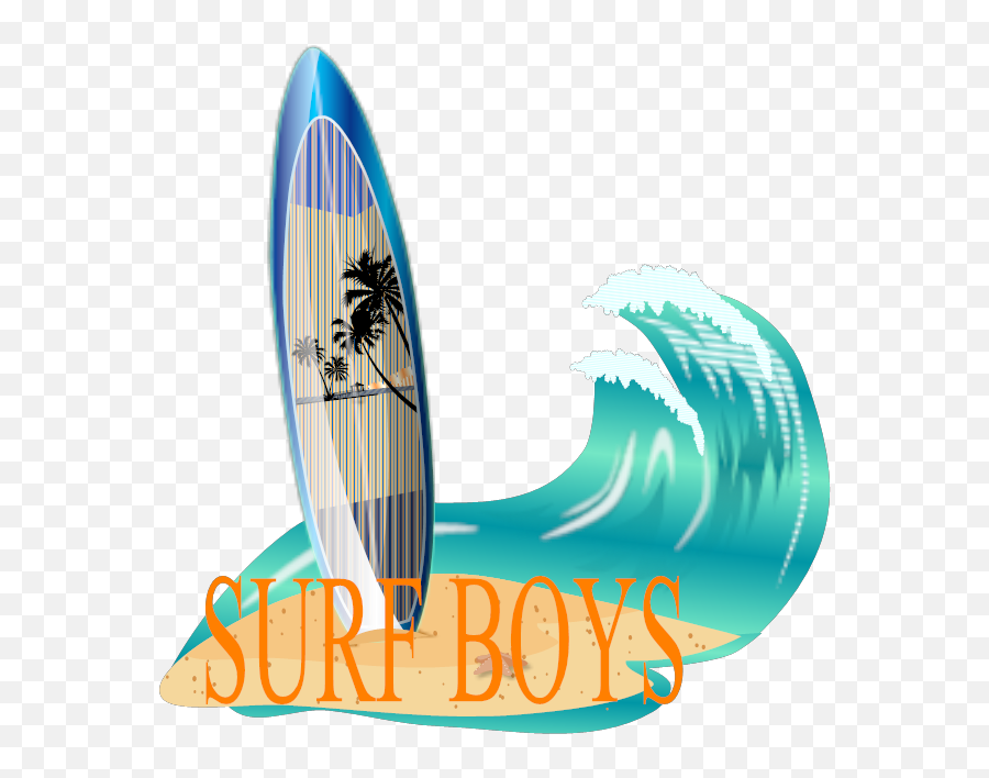 Surfboard Svg Vector Surfboard Clip Art - Svg Clipart Surfboard Emoji,Surfboard Clipart