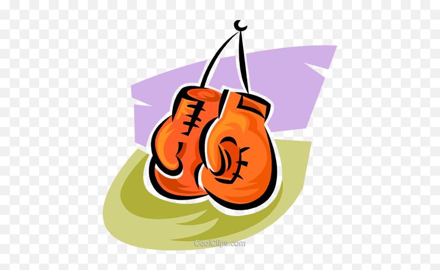 Boxing Gloves Royalty Free Vector Clip Art Illustration - Money Bag Emoji,Boxing Gloves Clipart