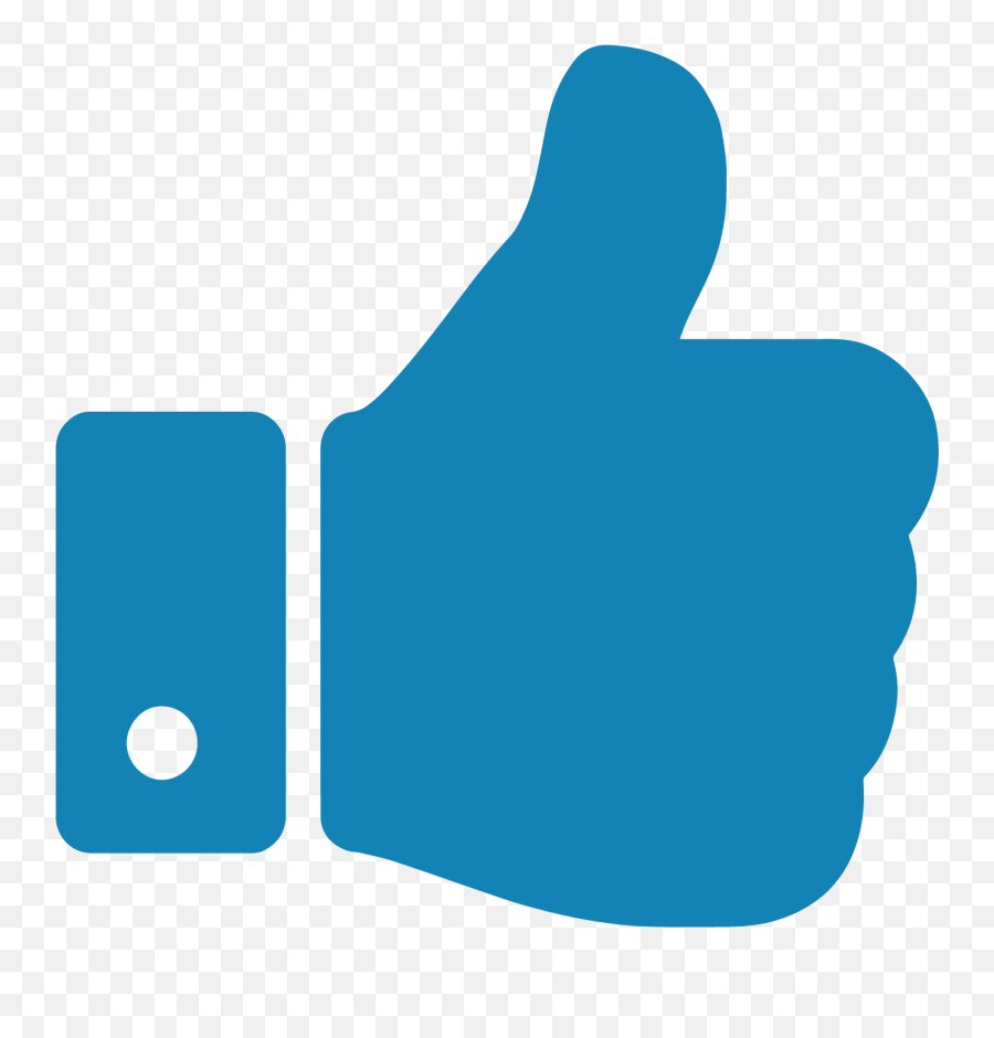 Locally Based - Blue Thumbs Up Png Clipart Full Size Youtube Thumbs Up Png Emoji,Thumbs Up Clipart