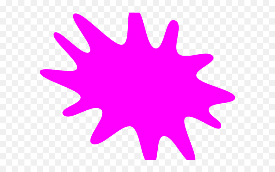 Pink Splatter Png - Splatter Clipart Pink Blue Paint Castle Colour By Numbers Emoji,Splatter Clipart
