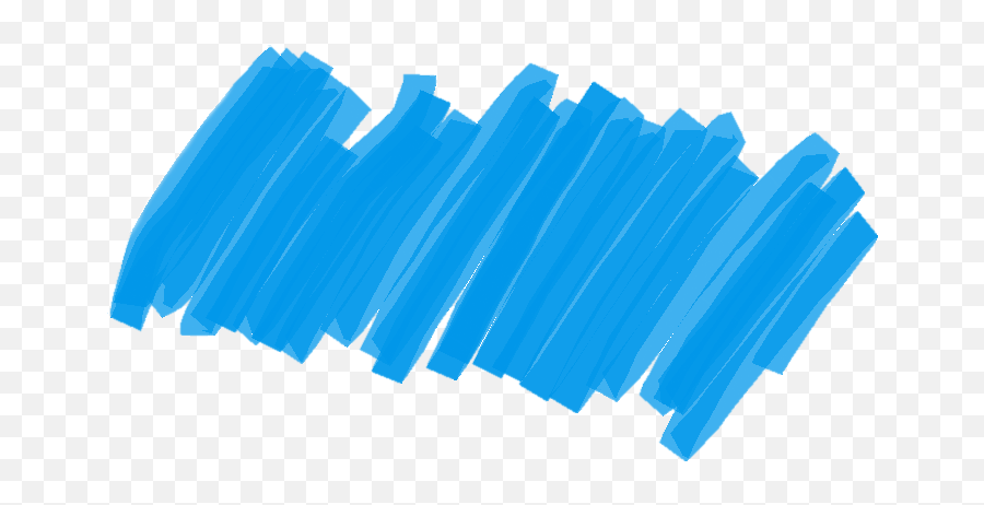 Blue Scribble Png - Blue Highlighter Pen Png Emoji,Scribble Png