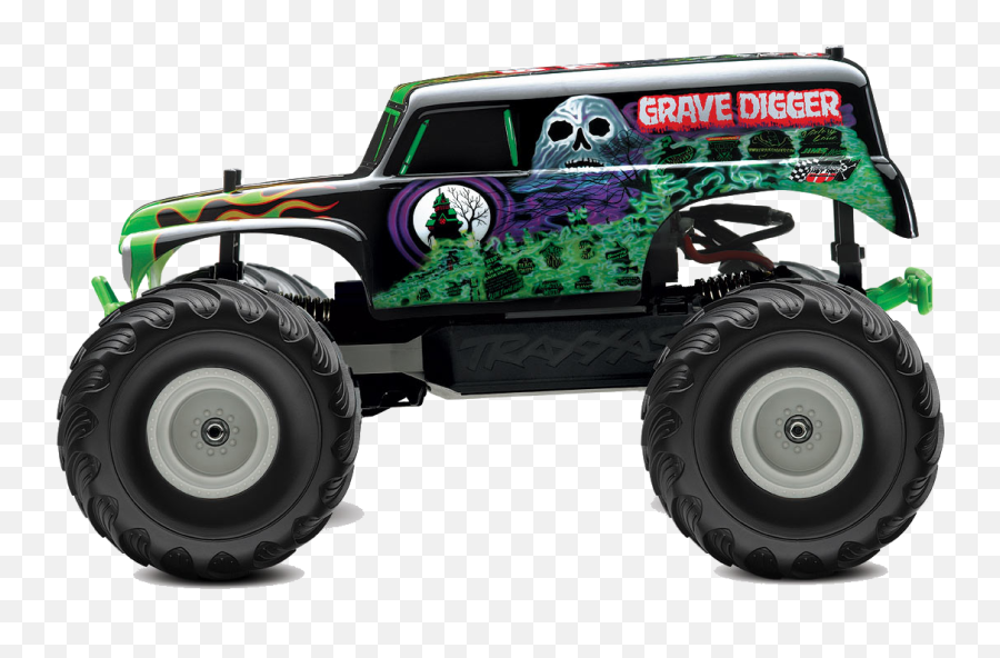 Grave Digger Monster Truck Png - Transparent Grave Digger Clipart Emoji,Monster Truck Clipart