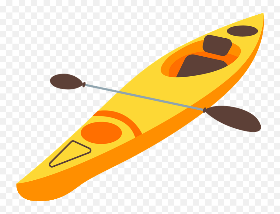 Kayak Clipart - Whitewater Kayaking Emoji,Kayak Clipart