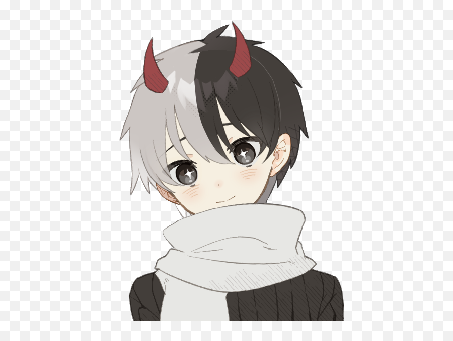 Dovio I Suck At Drawing So I Used Picrew About Besides - Fictional Character Emoji,Demon Horns Png