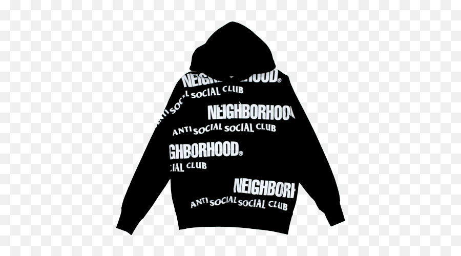 Anti Social Social Club Neighborhood - Hooded Emoji,Anti Social Social Club Logo