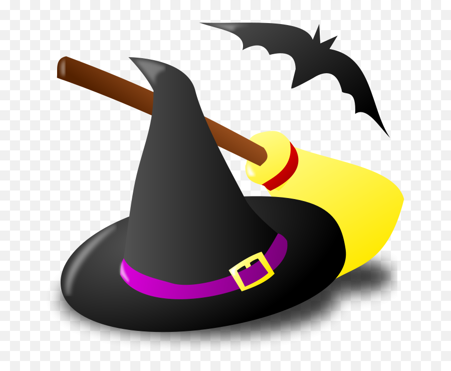 Sorceress Clip Art - Halloween Icon Vector Emoji,Witch Clipart Black And White