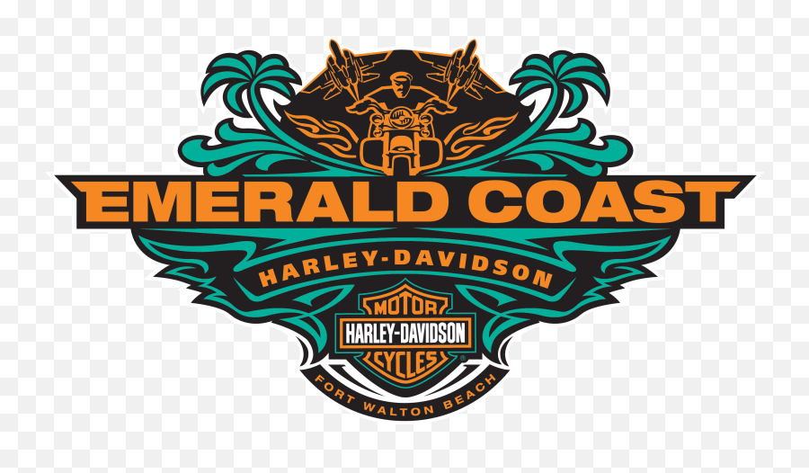 Echd Logo - Emerald Coast Harley Davidson T Shirt Clipart Emerald Coast Harley Davidson Emoji,Harley Davidson Clipart