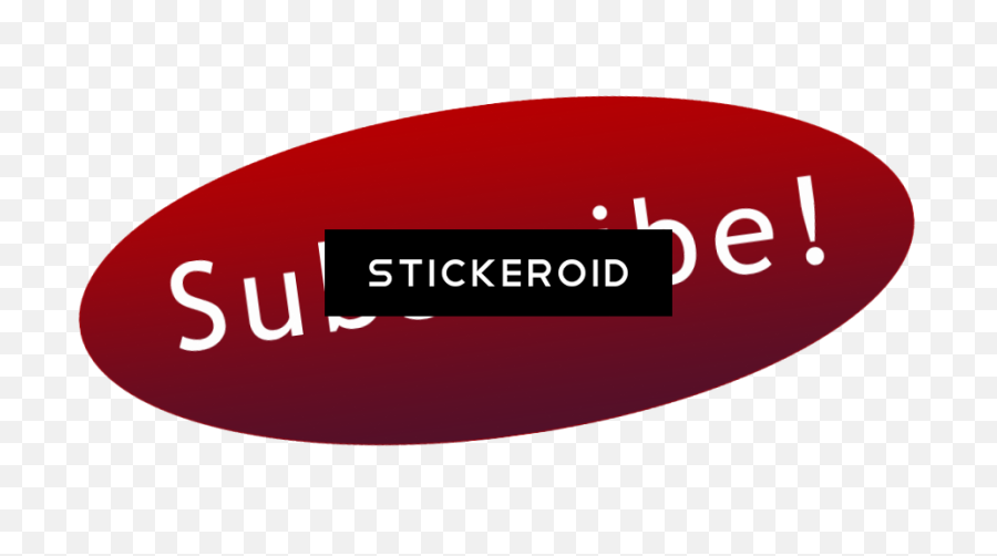 Download Hd Youtube Subscribe Red Button - Button Subscribe Dot Emoji,Youtube Subscribe Png
