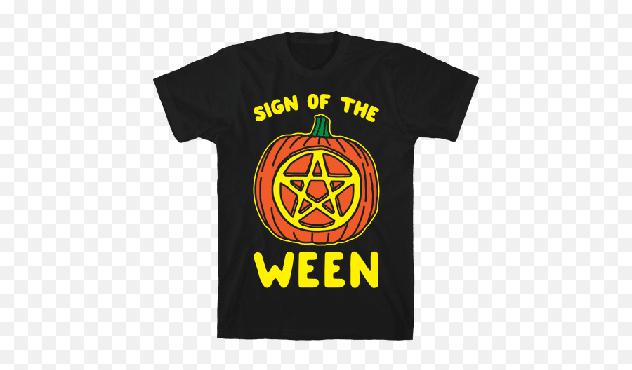 Sign Of The Ween Halloween Parody White - Am Small And Sensitive But Also Fight Me Emoji,Ween Logo