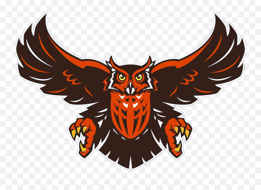 Owl Orange Cut Image - Owl Logo Png Transparent Emoji,Owl Logo