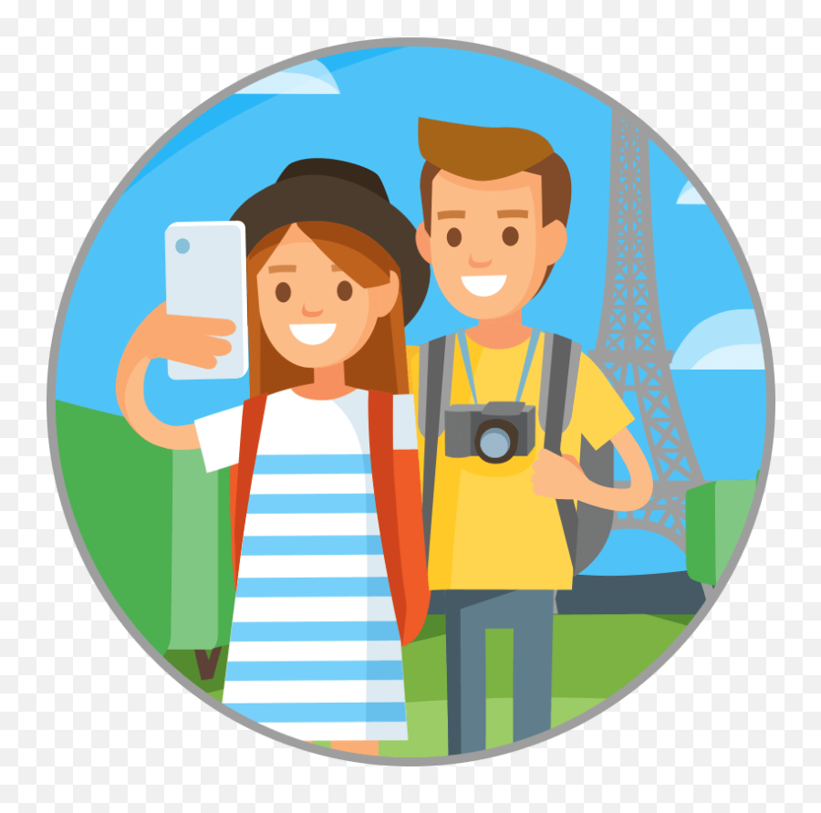 Journal Clipart Travel Journal - Travellers Cartoon Emoji,Journaling Clipart