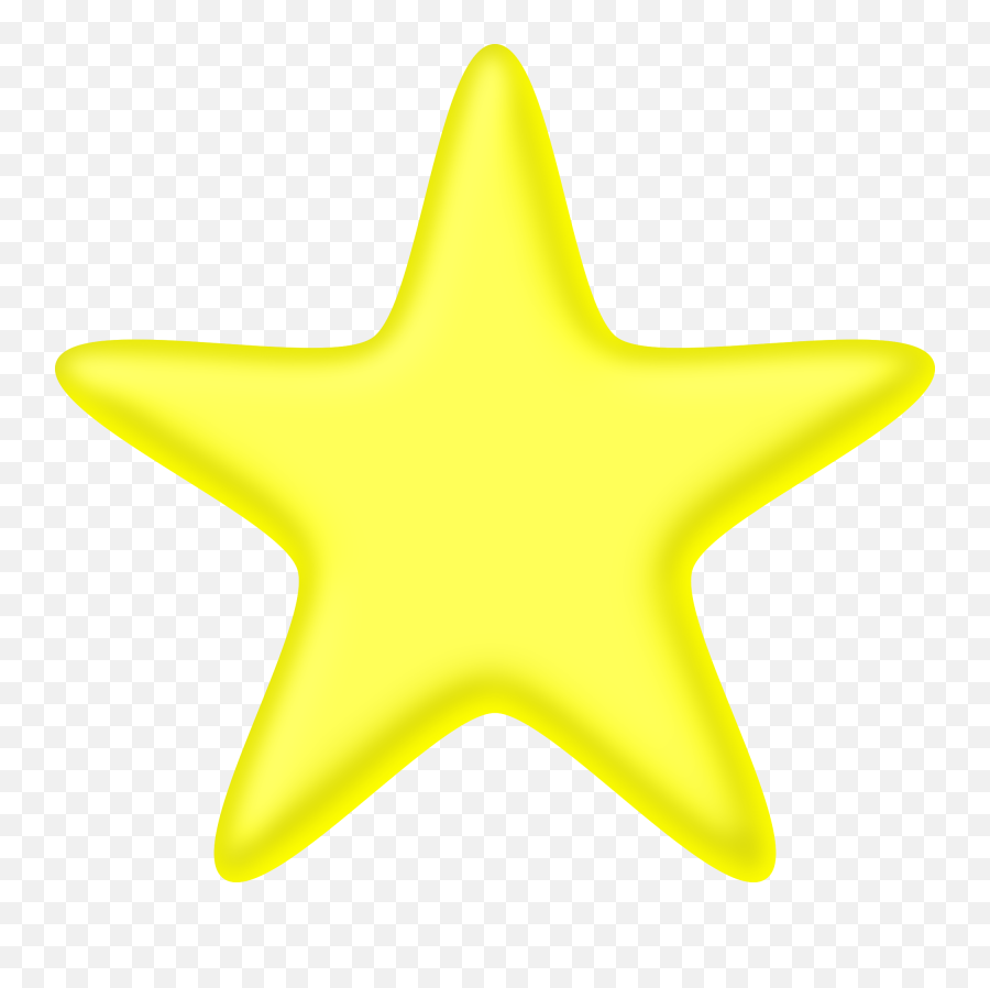 3d Yellow Star - Openclipart Estrella Steven Universe Png Emoji,Yellow Star Png
