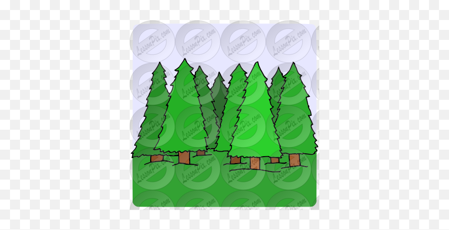 Forest Picture For Classroom Therapy - Horizontal Emoji,Forest Clipart