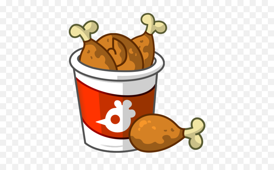 Pvz 2 Chicken Zombie - Chicken Food Cartoon Png Emoji,Fried Chicken Clipart